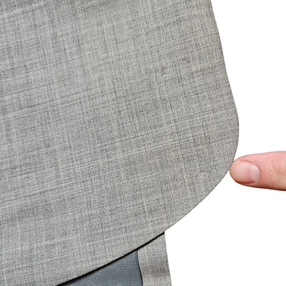 Ralph Lauren Wool Sport Coat Blazer Suit Jacket Lined Stretch‎ Mens 42L Gray